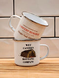 Lancers' Reserve Enamel Mugs (pair)