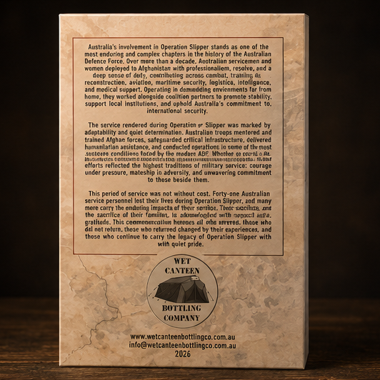 Operation Slipper 25 Year Commemorative Pack